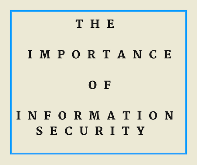 Importance Of Information Security