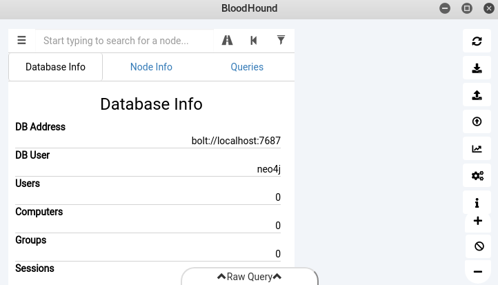 Neo4j db dashboard