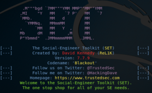 social engineer toolkit