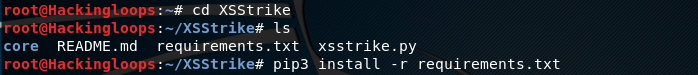 XSStrike requirements installation