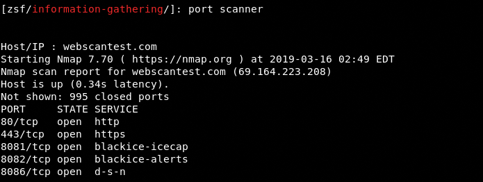 port scanner
