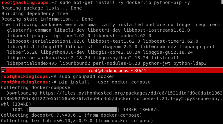 docker installation