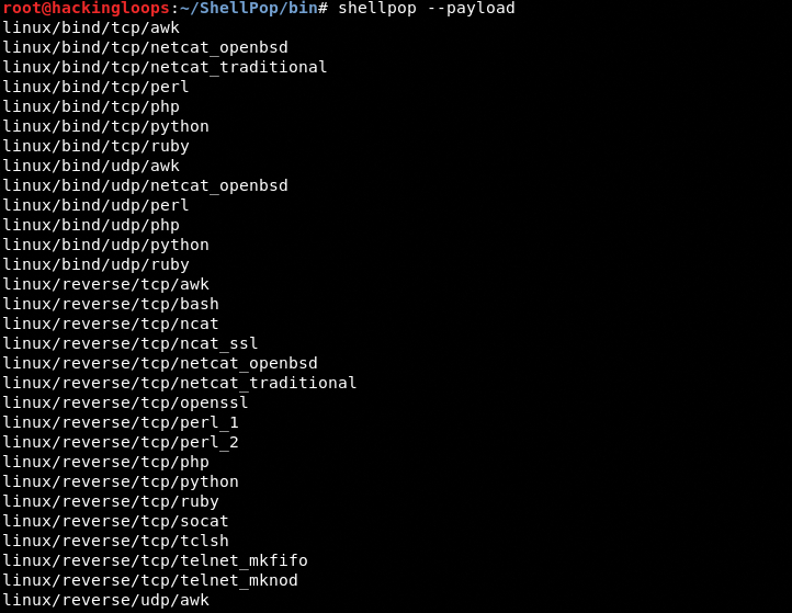 linux-payloads