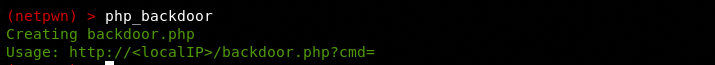 php backdoor