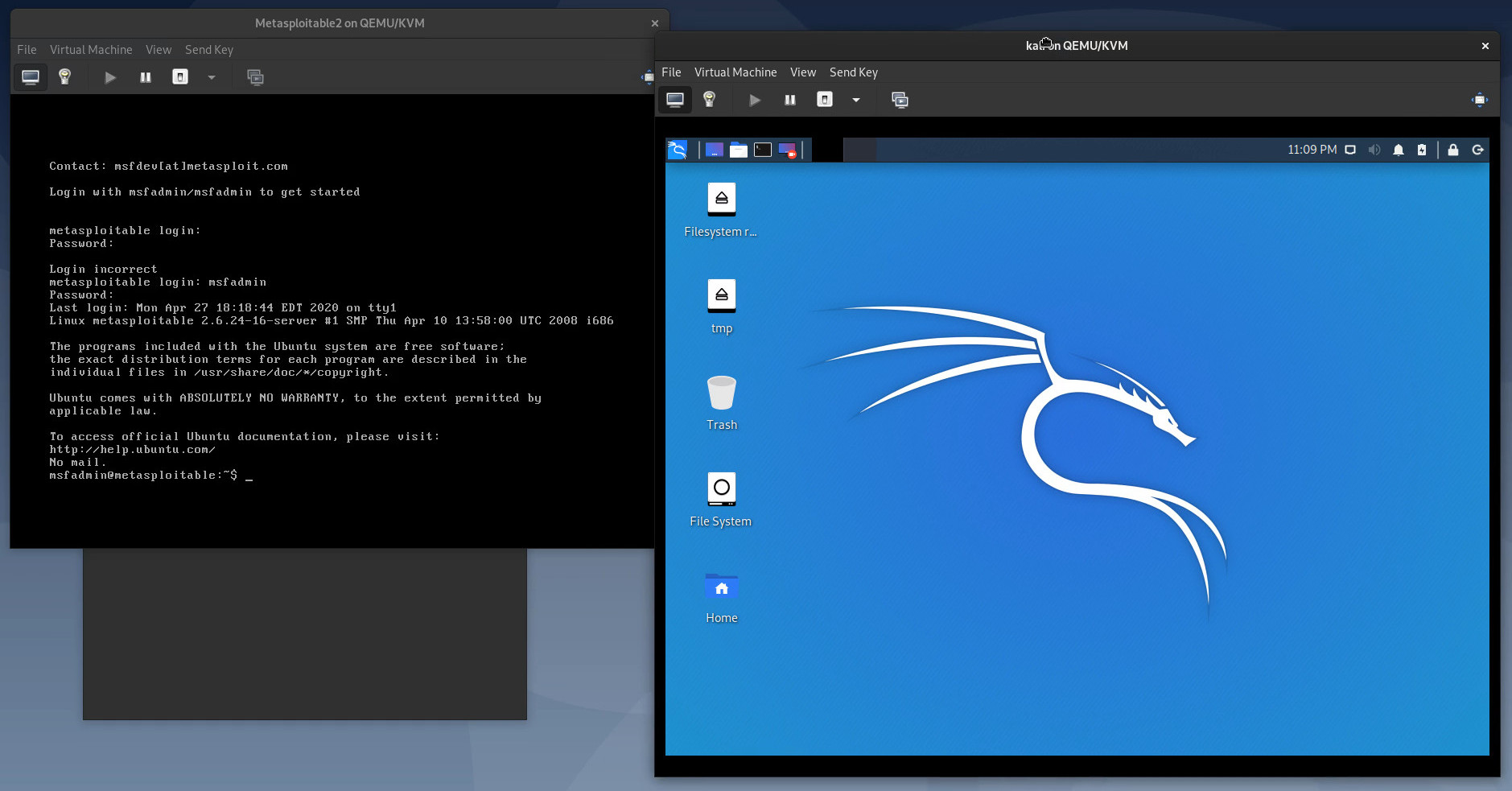 How-To KVM and virt-manager to set up a Pentesting Lab on Debian
