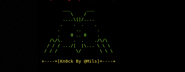Knock vulnerability scanner