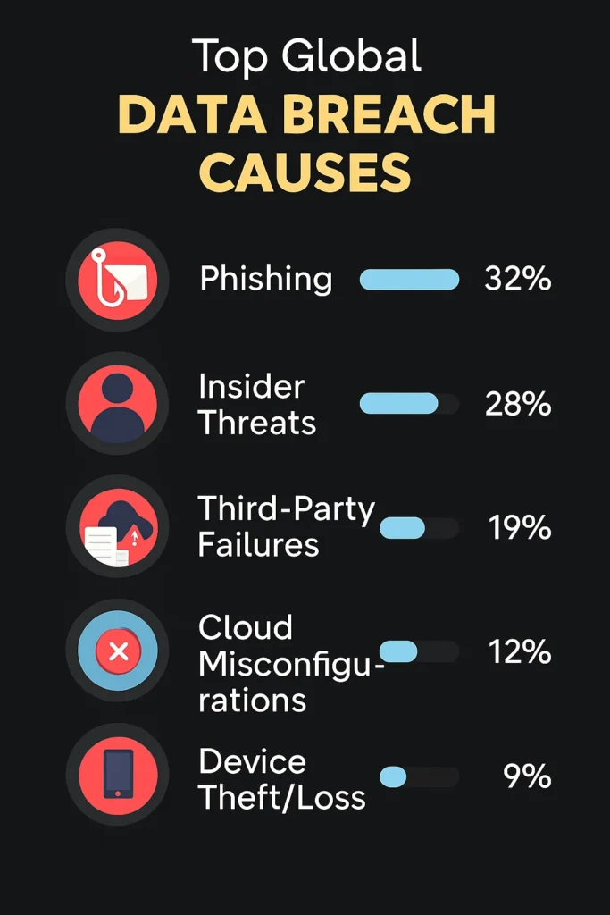 top causes of data breaches