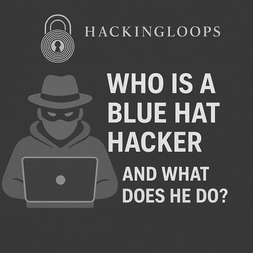 Who is a Blue Hat Hacker and what does he do