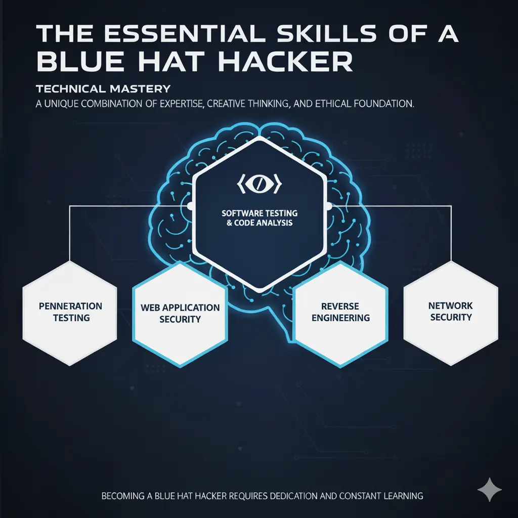 skills of a blue hat hacker