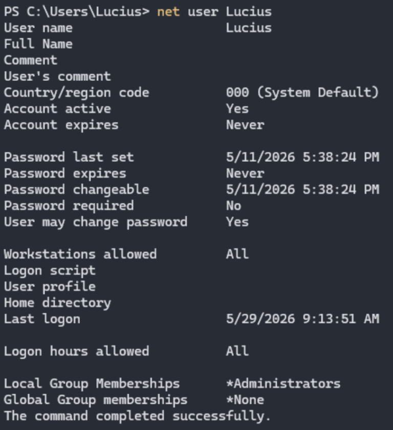 Essentials Windows Command Line Cheat Sheet for Cybersecurity Pros