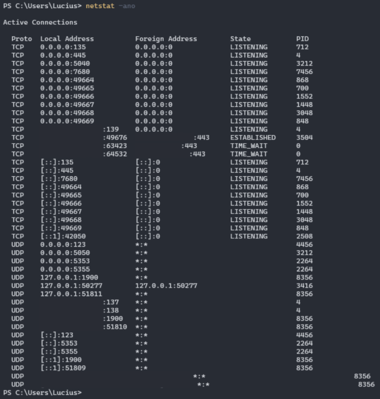 Essentials Windows Command Line Cheat Sheet for Cybersecurity Pros